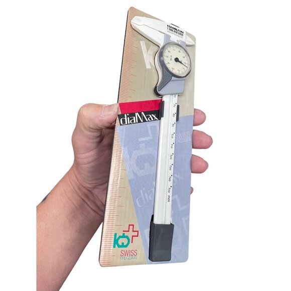 Hamilton DiaMax Swiss Precision Dial Caliper 150mm With Case paper SKU 9493 - Picture 5 of 11